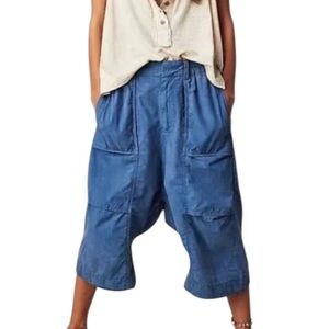 053 MSRP $128 *NWT* FP Marbella Harem Crop Pant